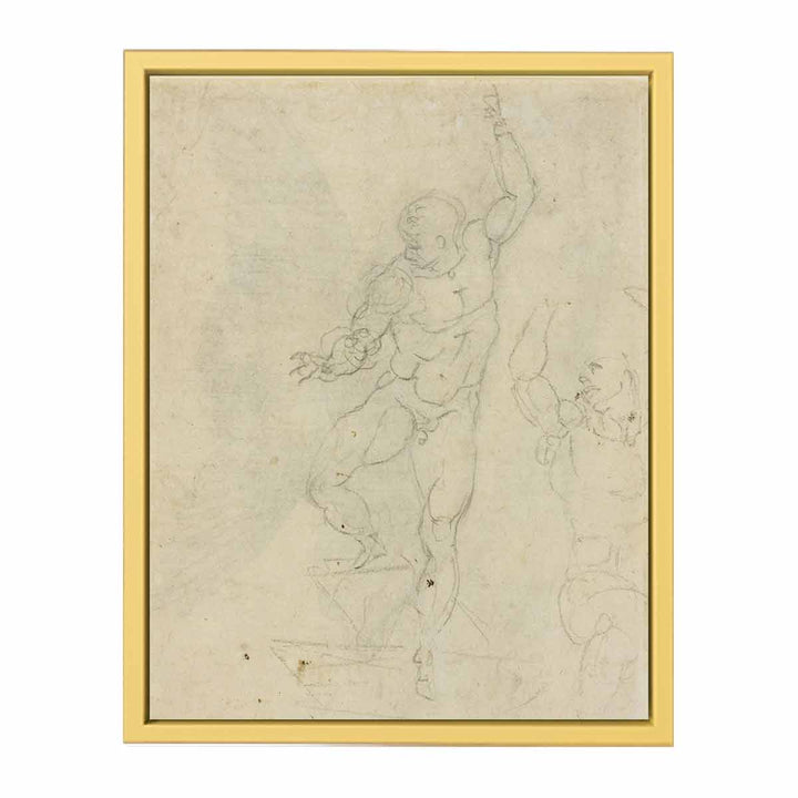 Study for a Risen Christ (verso)