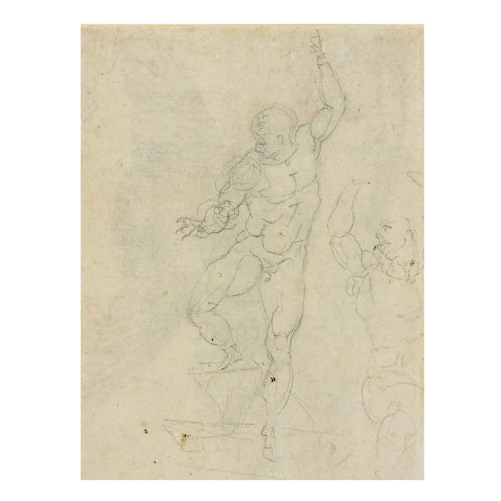 Study for a Risen Christ (verso)