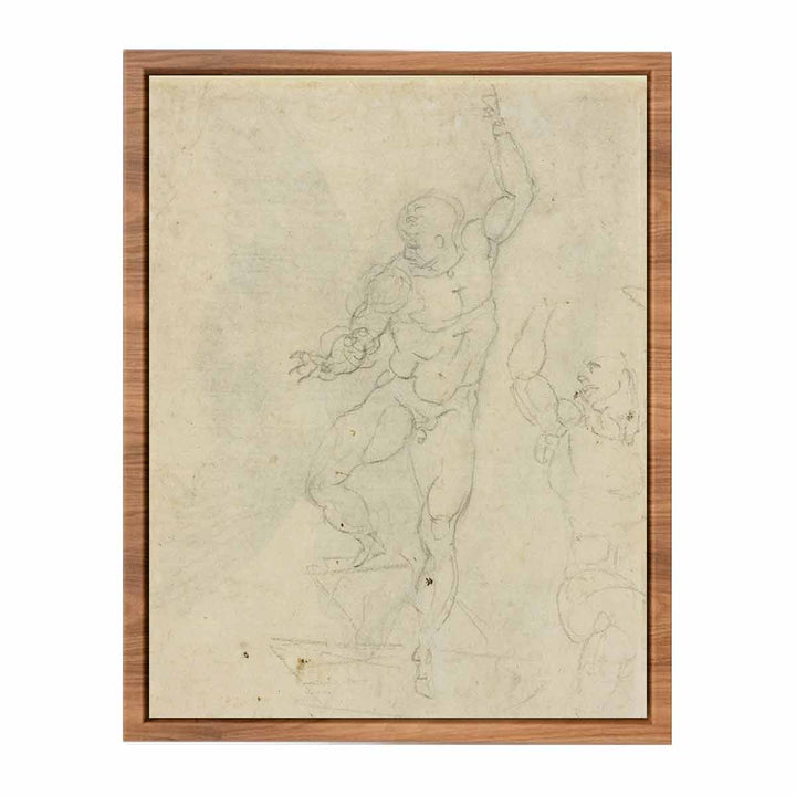 Study for a Risen Christ (verso)