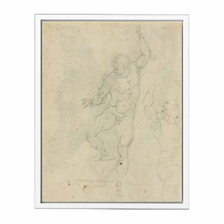 Study for a Risen Christ (verso)