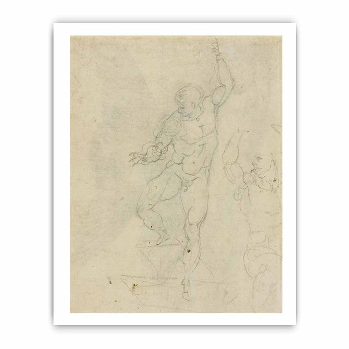 Study for a Risen Christ (verso)