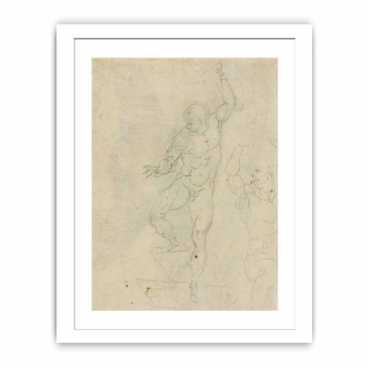 Study for a Risen Christ (verso)