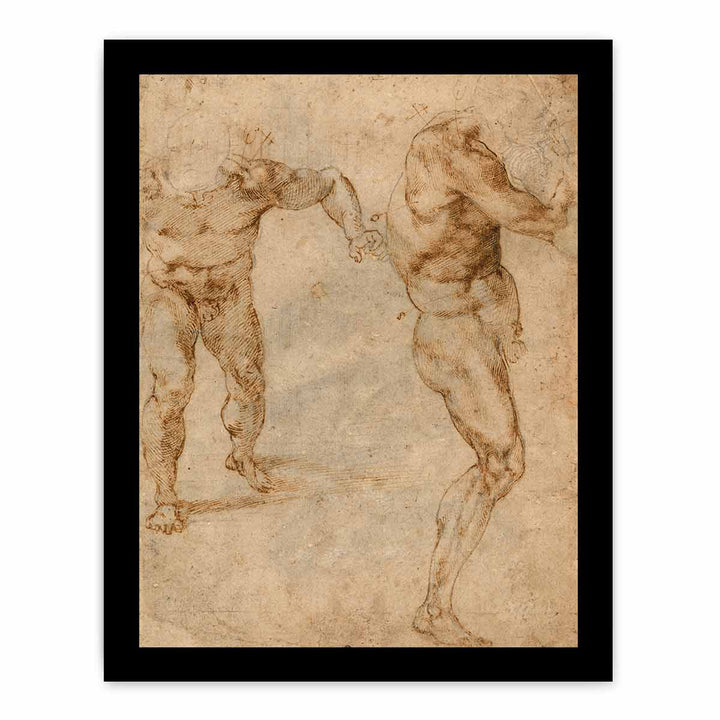 Two Nude Studies (recto)