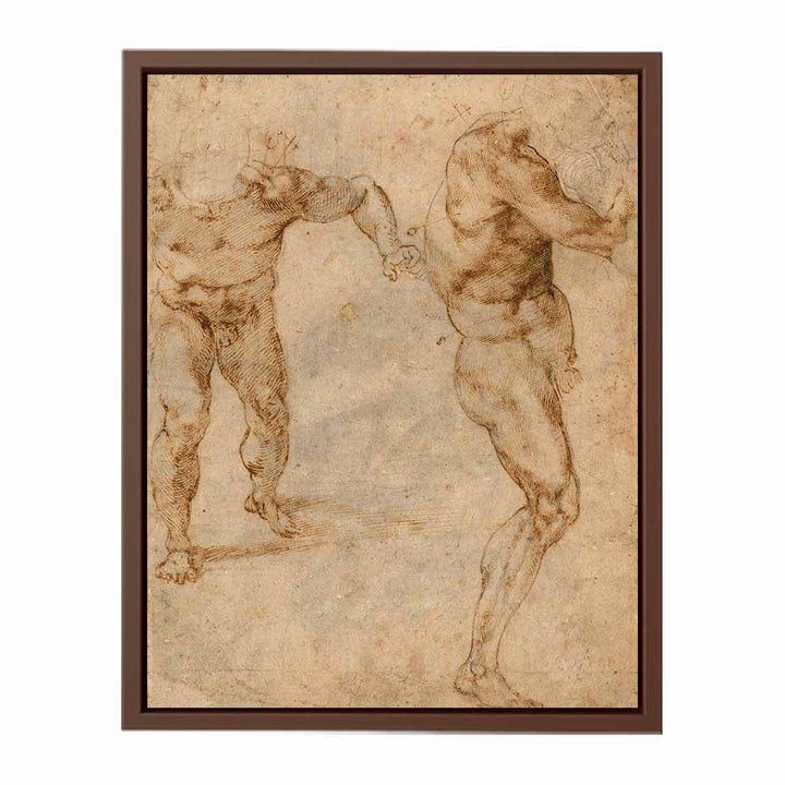 Two Nude Studies (recto)