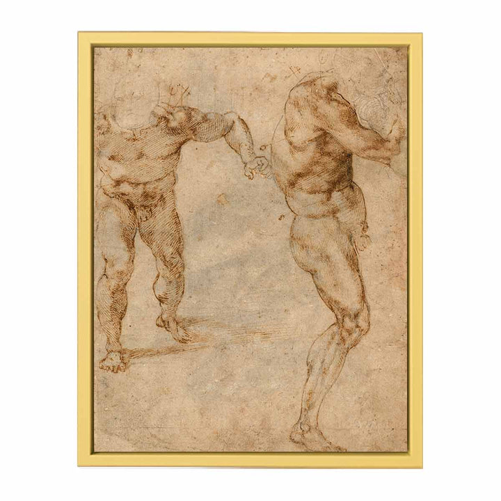 Two Nude Studies (recto)