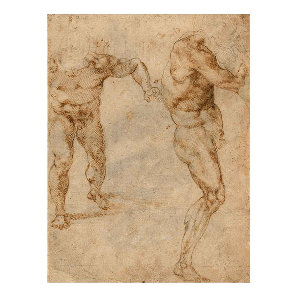 Two Nude Studies (recto)