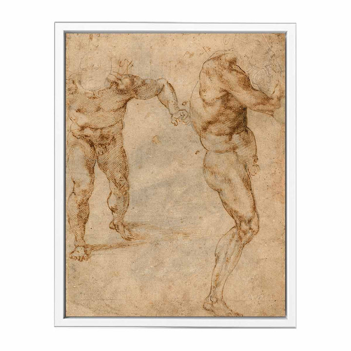 Two Nude Studies (recto)