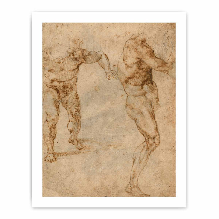 Two Nude Studies (recto)