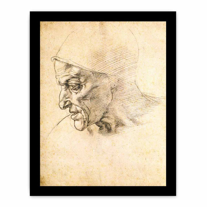 Study for the Head of the Cumeaen Sibyl (recto)