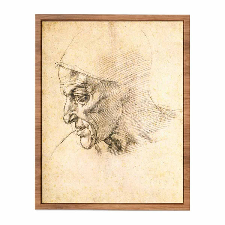 Study for the Head of the Cumeaen Sibyl (recto)