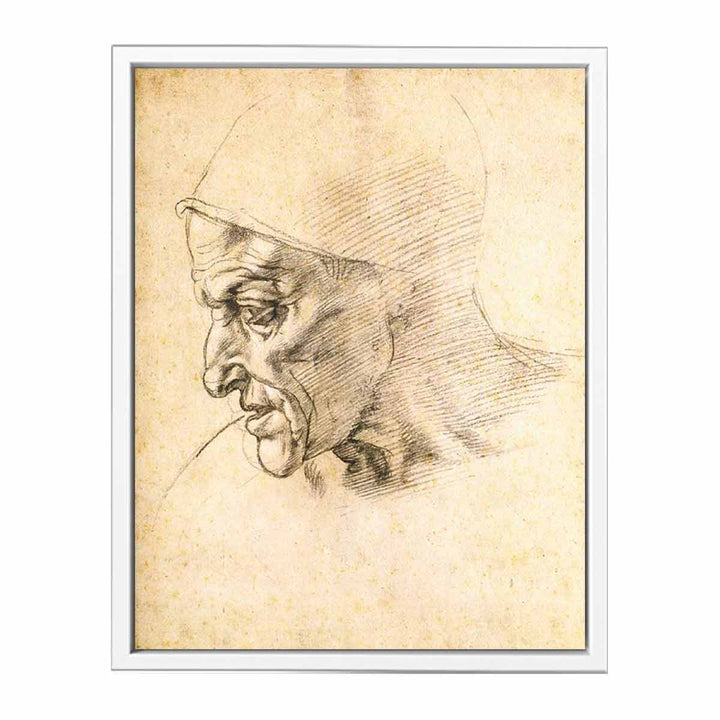 Study for the Head of the Cumeaen Sibyl (recto)