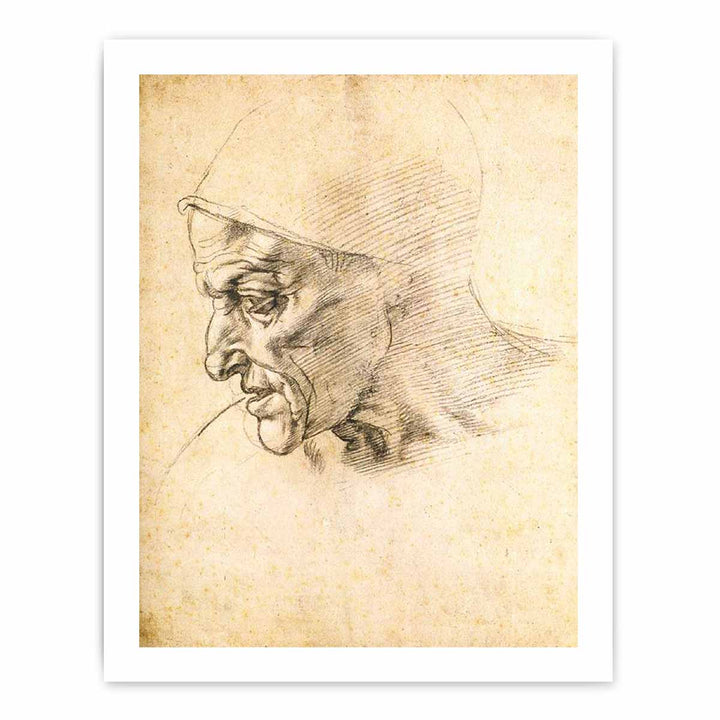 Study for the Head of the Cumeaen Sibyl (recto)