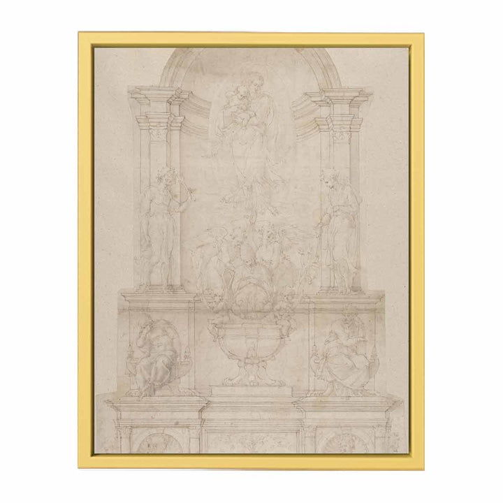 Project for a Wall Tomb for Pope Julius II