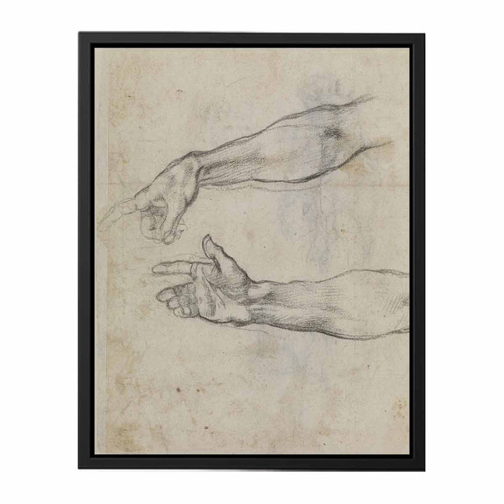 Two Studies of an Outstretched Right Arm (verso)