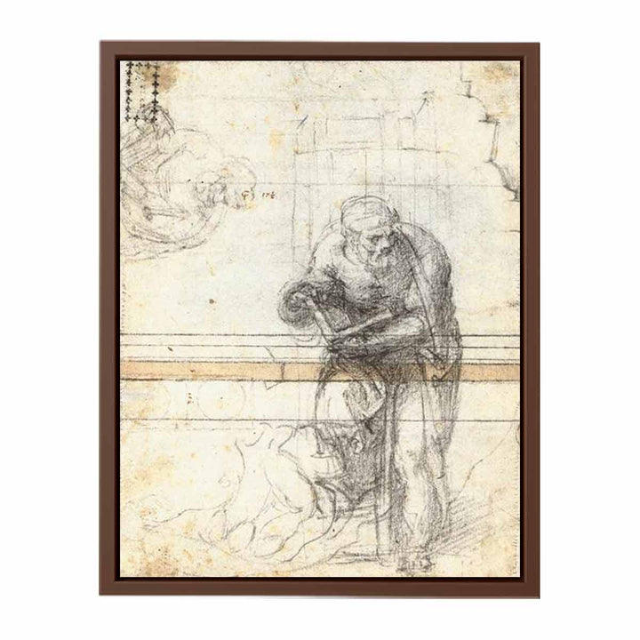 Study of a Prophet or Evangelist (verso)