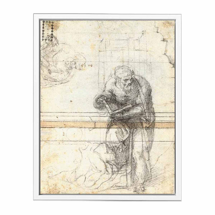 Study of a Prophet or Evangelist (verso)