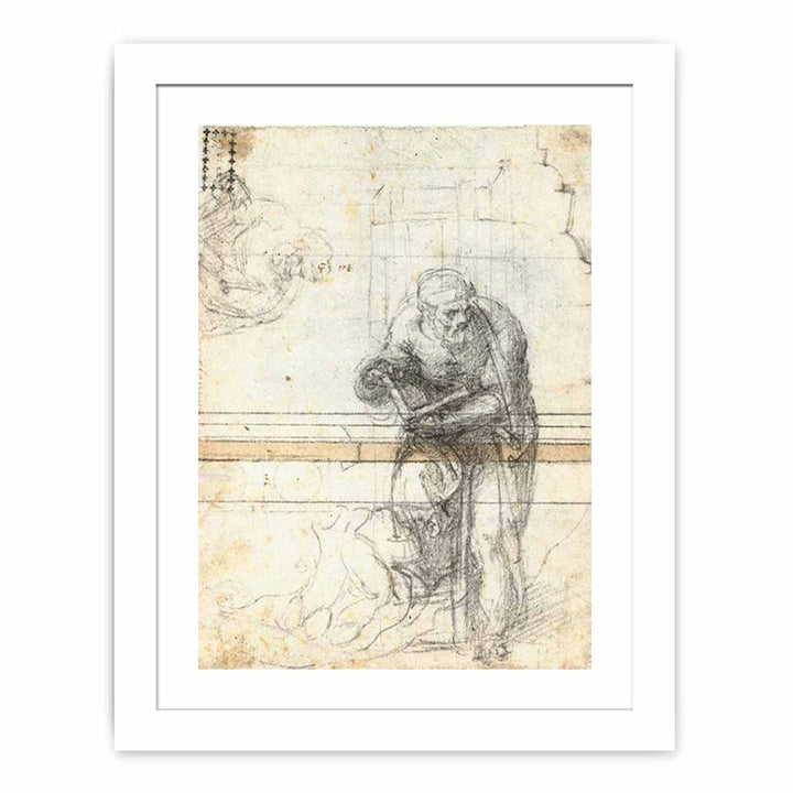 Study of a Prophet or Evangelist (verso)