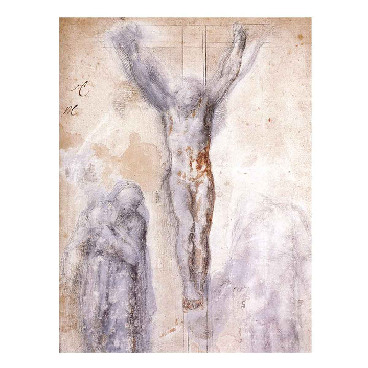 Study of Christ on the Cross between the Virgin and St. John the Evangelist
