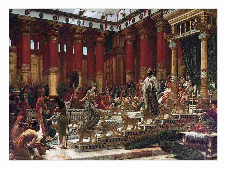 The visit of the Queen of Sheba to King Solomon