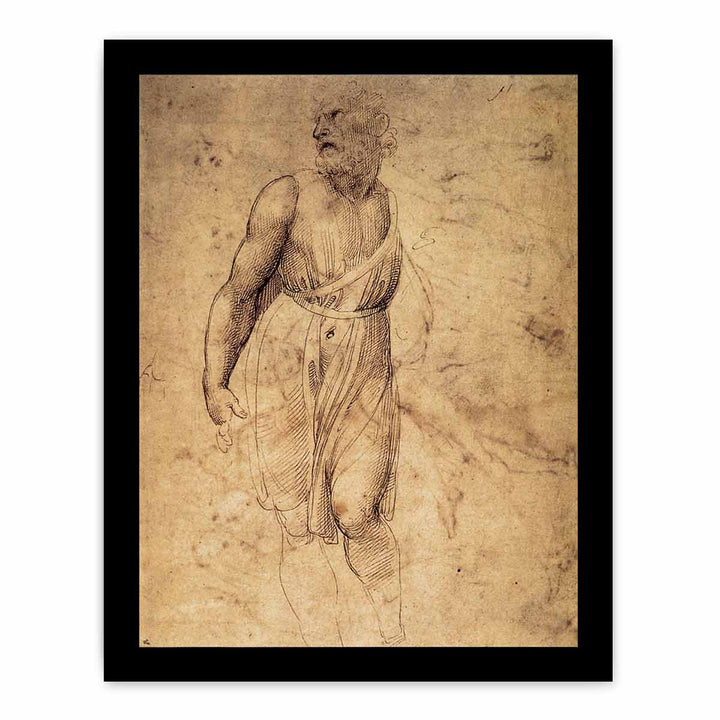 Study after Michelangelo's St Matthew