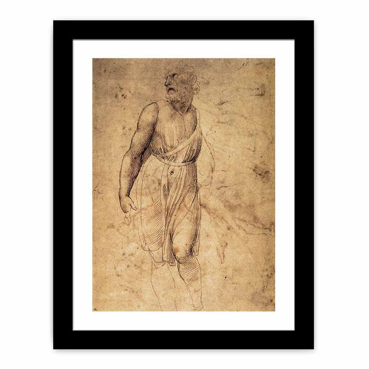 Study after Michelangelo's St Matthew