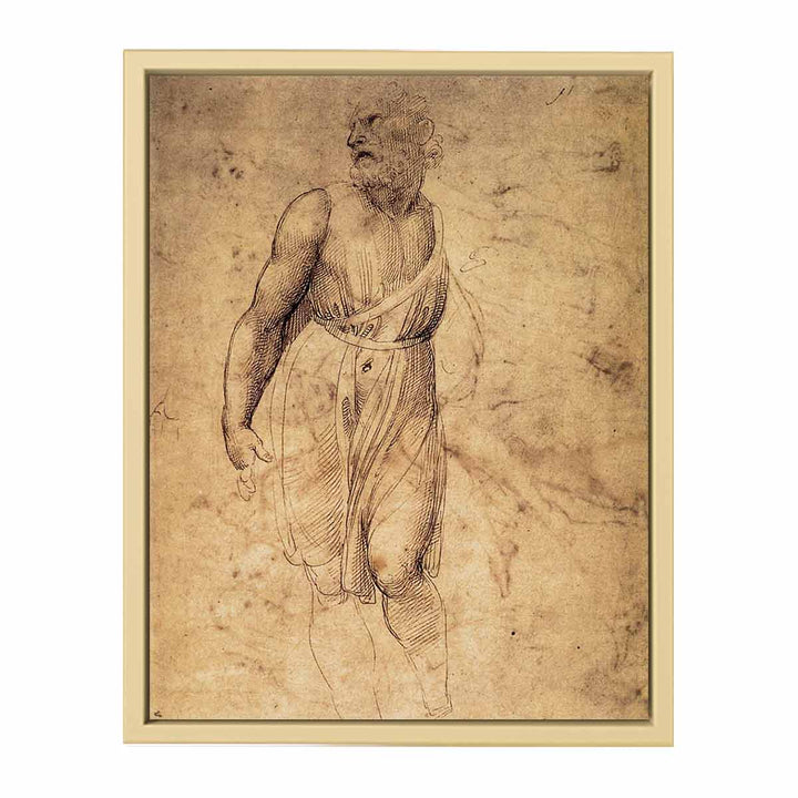 Study after Michelangelo's St Matthew