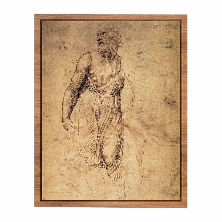 Study after Michelangelo's St Matthew