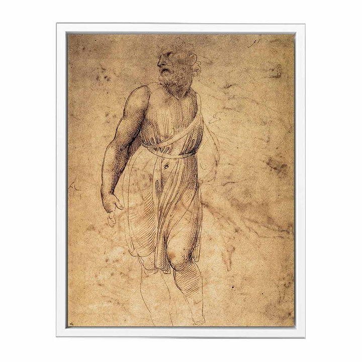 Study after Michelangelo's St Matthew