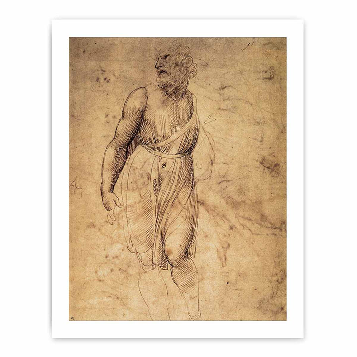 Study after Michelangelo's St Matthew