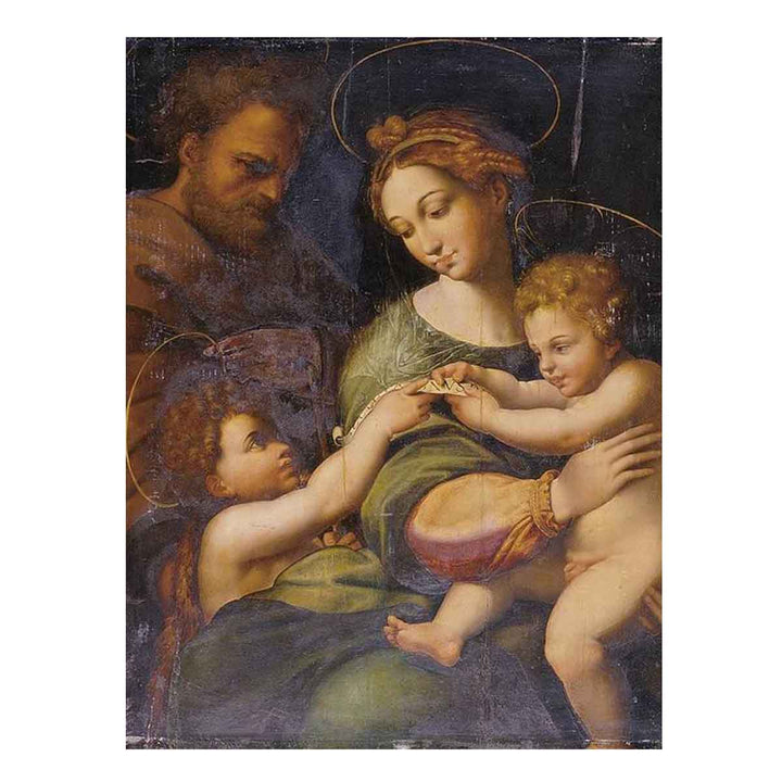 Holy Family With Saint John The Baptist