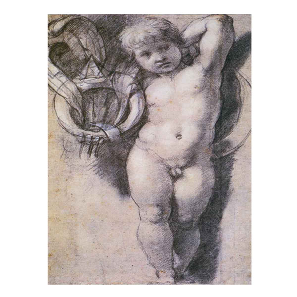 Putto with Medici Symbols
