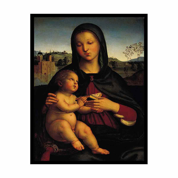 Madonna and Child with Book