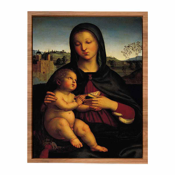 Madonna and Child with Book