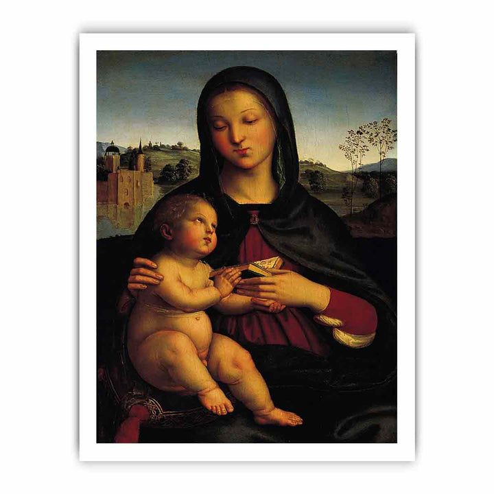 Madonna and Child with Book