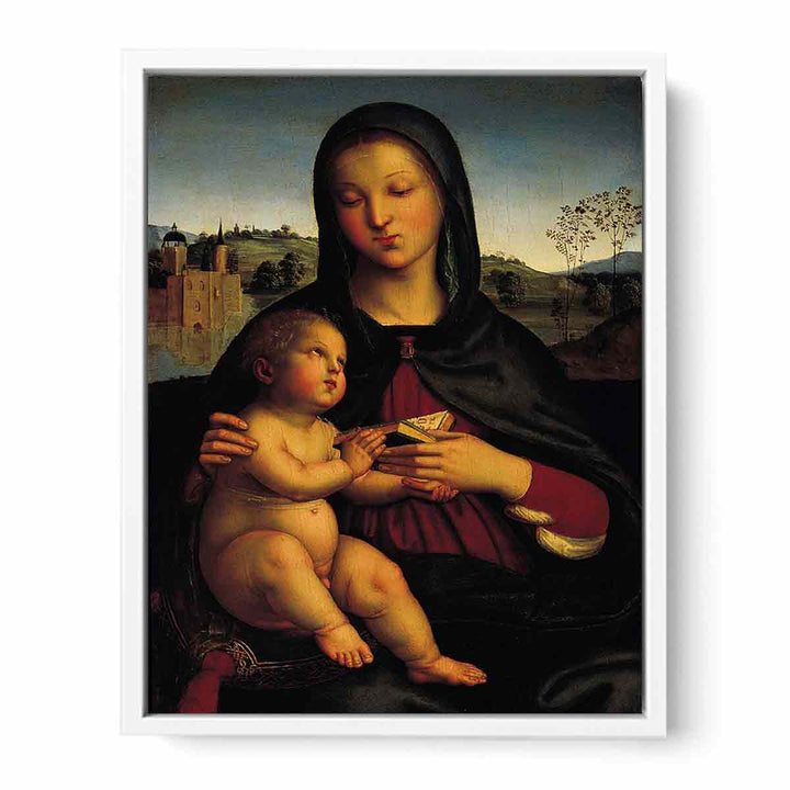 Madonna and Child with Book