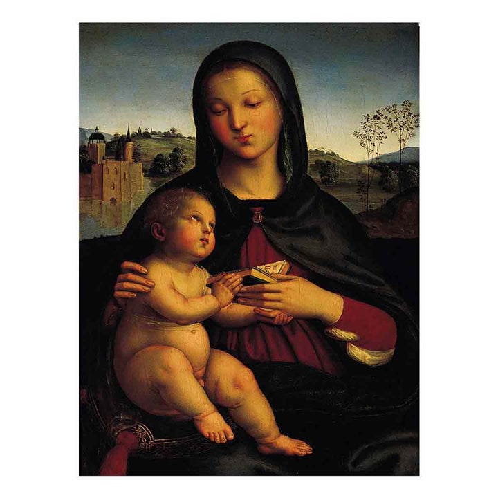 Madonna and Child with Book