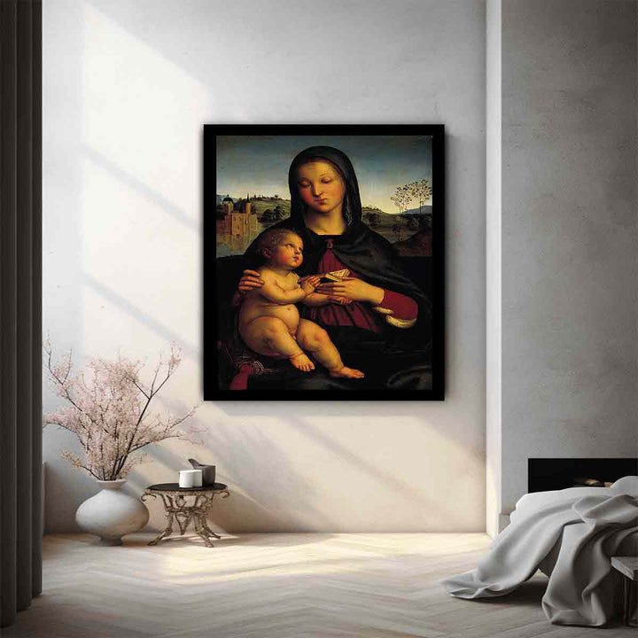 Madonna and Child with Book