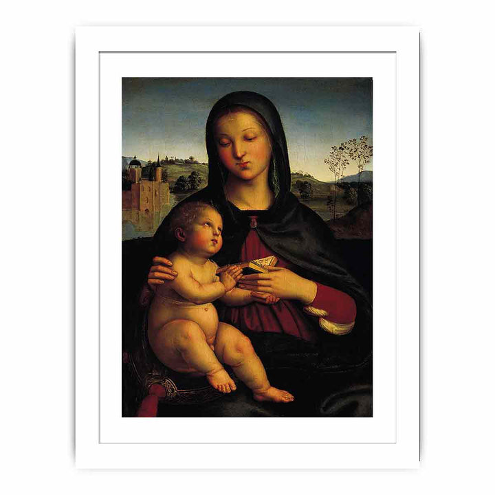 Madonna and Child with Book