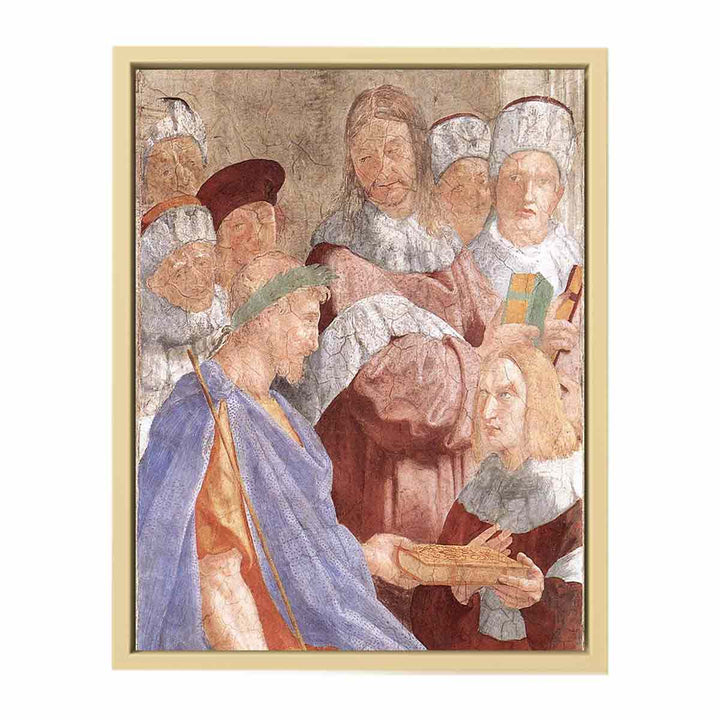 Justinian Presenting the Pandects to Trebonianus [detail: 1]