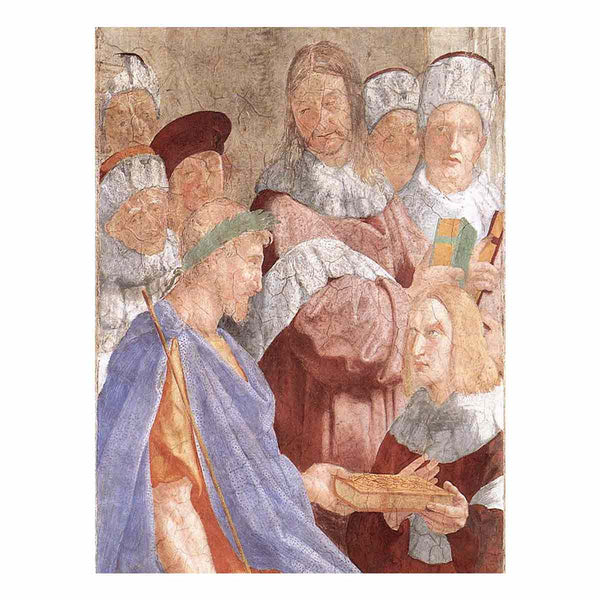 Justinian Presenting the Pandects to Trebonianus [detail: 1]