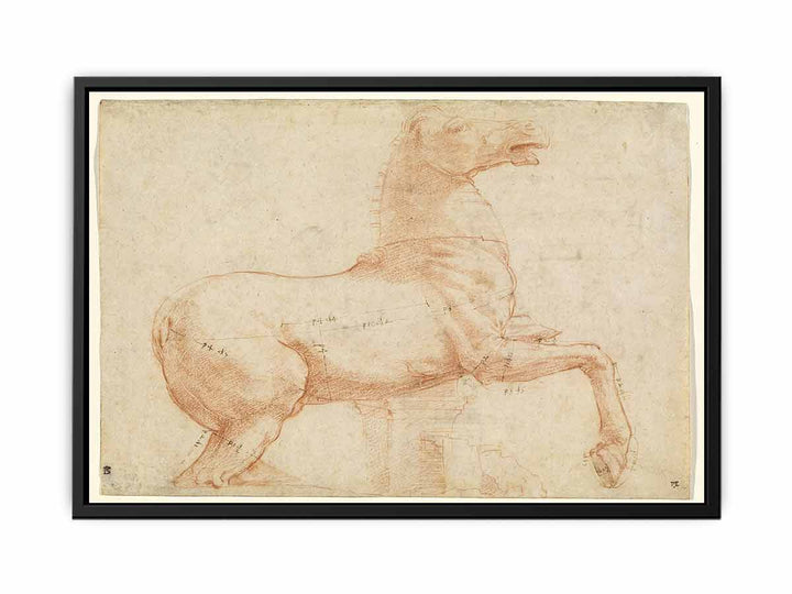 Study of a Sculpture of a Horse