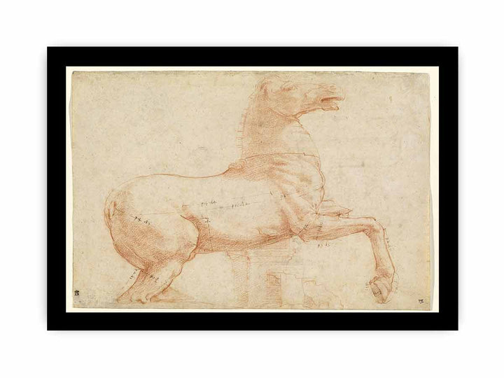 Study of a Sculpture of a Horse