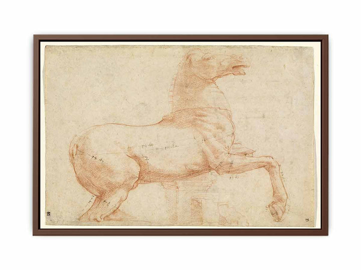 Study of a Sculpture of a Horse