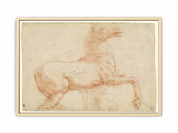 Study of a Sculpture of a Horse