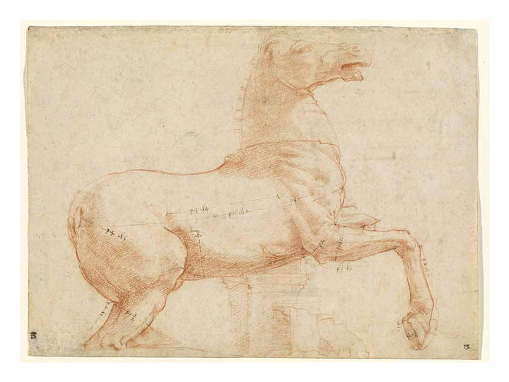 Study of a Sculpture of a Horse