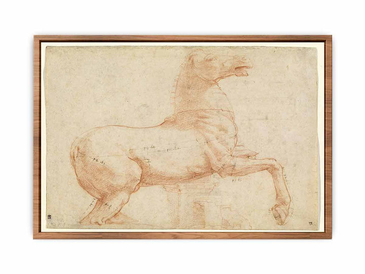 Study of a Sculpture of a Horse