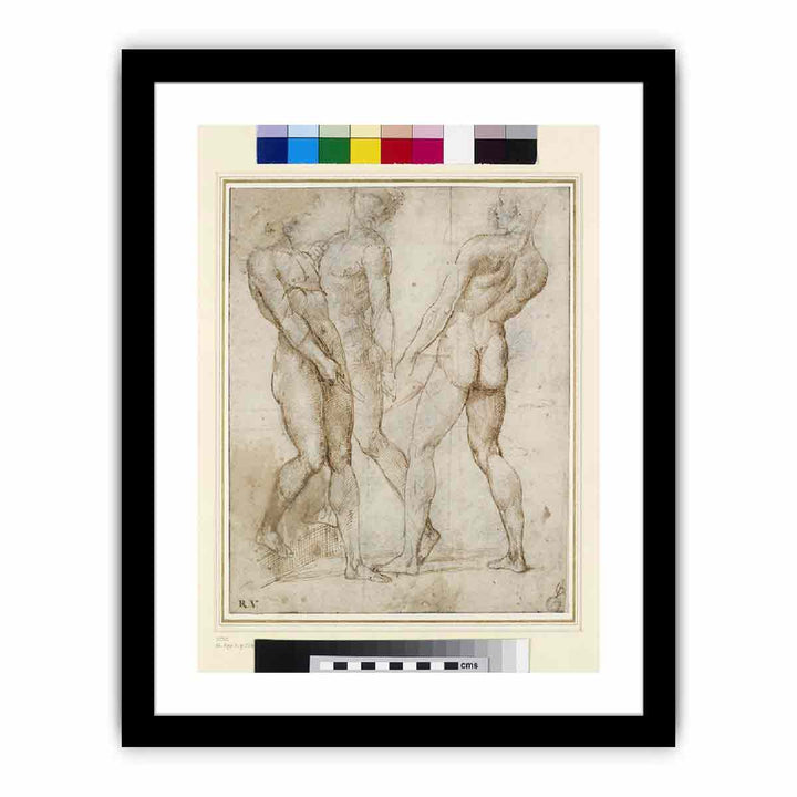 Study of Three Nude Bearers