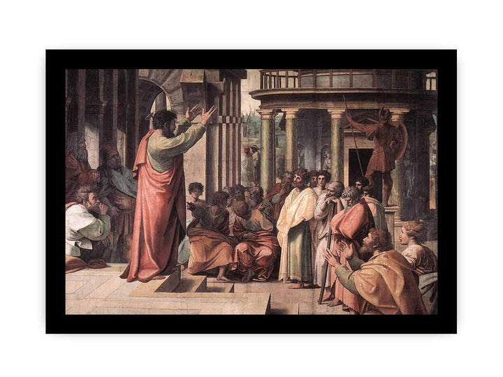 St Paul Preaching In Athens