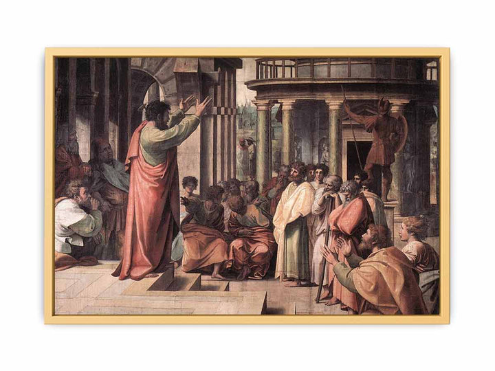 St Paul Preaching In Athens