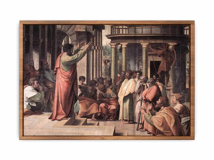 St Paul Preaching In Athens